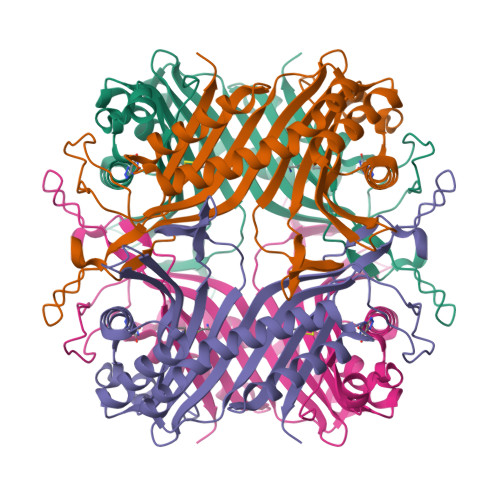 RCSB PDB - 2FUB: Crystal structure of urate oxidase at 140 MPa