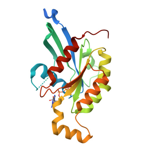 RCSB PDB - 2FV8: The crystal structure of RhoB in the GDP-bound state