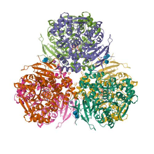 RCSB PDB - 2H7C: Crystal Structure Of Human Carboxylesterase In Complex ...