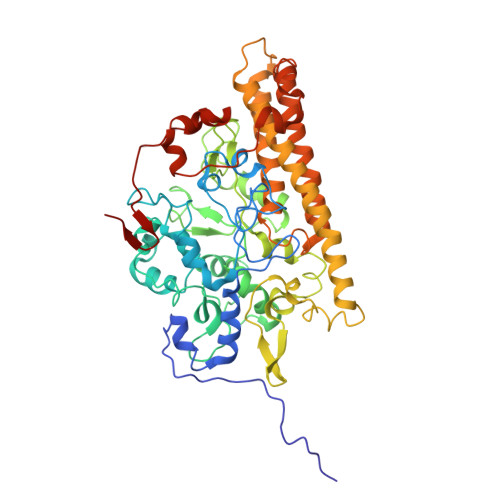 Rcsb Pdb 2j7a Crystal Structure Of Cytochrome C Nitrite Reductase Nrfha Complex From 5105