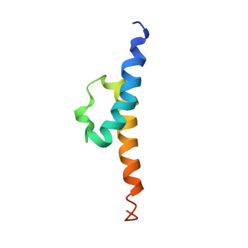 RCSB PDB 2JRM Solution NMR Structure Of Ribosome Modulation Factor