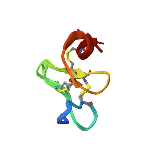 RCSB PDB - 2KUS: Spatial structure of Antimicrobial Peptide Sm-AMP-1.1a