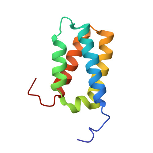 RCSB PDB - 2KZS: DAXX helical bundle (DHB) domain