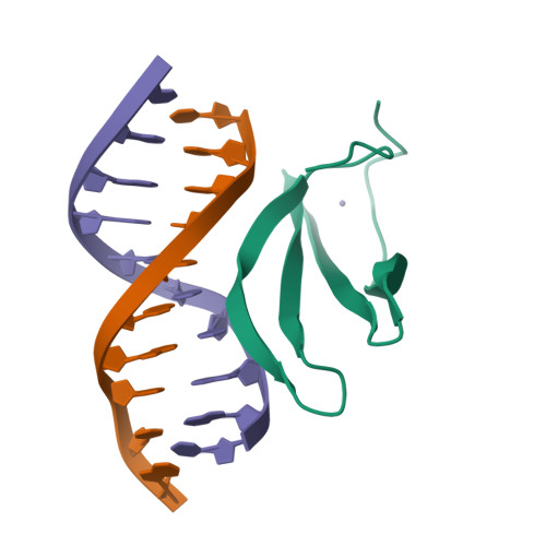 RCSB PDB - 2LEX: Complex of the C-terminal WRKY domain of AtWRKY4 and a ...