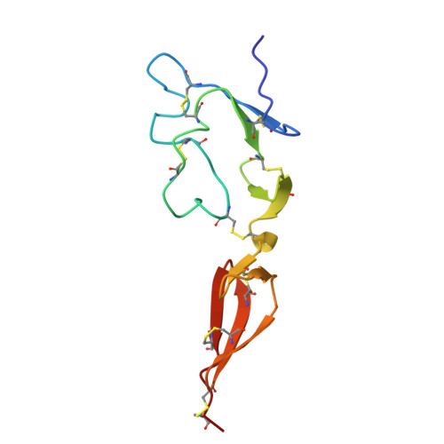 RCSB PDB - 2MHP: Solution structure of the major factor VIII binding ...