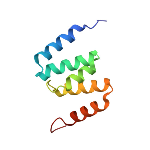 RCSB PDB - 2MV3: The N-domain of the AAA metalloproteinase Yme1 from ...