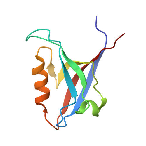 RCSB PDB - 2OGP: Solution structure of the second PDZ domain of Par-3