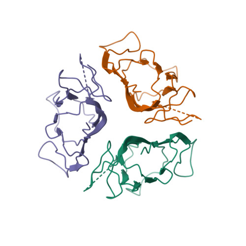 RCSB PDB - 2OII: Structure of EMILIN-1 C1q-like domain