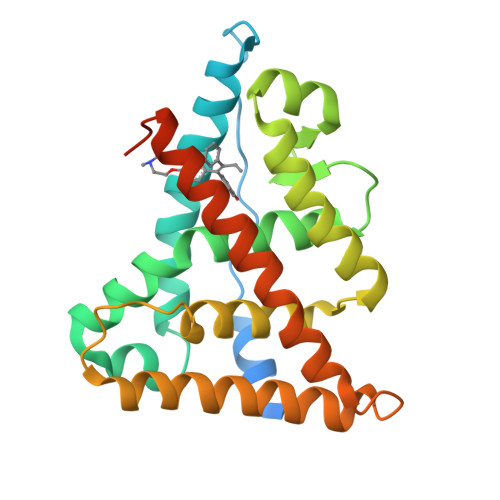 RCSB PDB - 2P7Z: Estrogen Related Receptor Gamma in complex with 4 