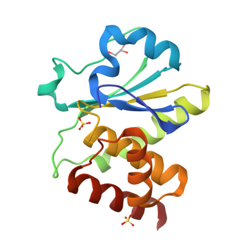 RCSB PDB - 2R0B: Crystal structure of human tyrosine phosphatase-like ...