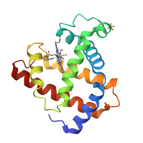 RCSB PDB - 2SPL: A NOVEL SITE-DIRECTED MUTANT OF MYOGLOBIN WITH AN ...