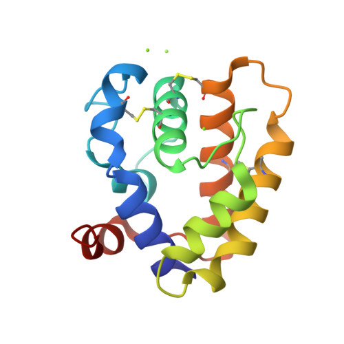 RCSB PDB - 2WCK: Structure of BMori GOBP2 (General Odorant Binding ...