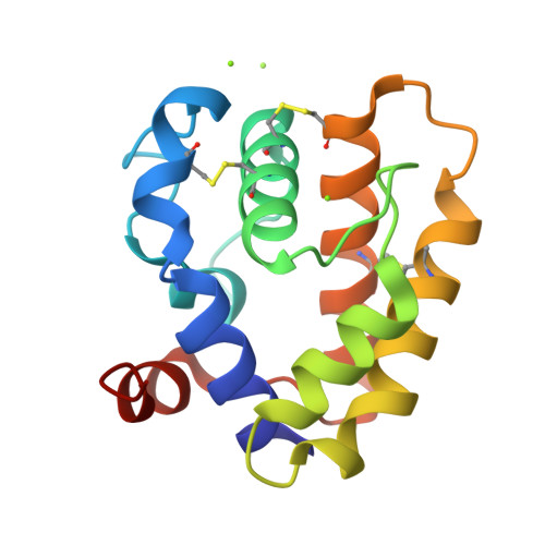 RCSB PDB - 2WCK: Structure of BMori GOBP2 (General Odorant Binding ...