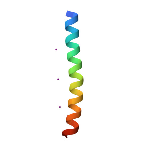 RCSB PDB - 2WQ2: GCN4 leucine zipper mutant with three IxxNTxx