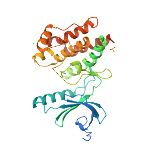 RCSB PDB - 2WQM: Structure of apo human Nek7