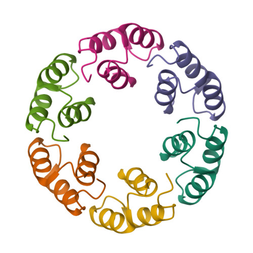 Rcsb Pdb Xf Crystal Structure Of Bacillus Subtilis Spp Phage Gp