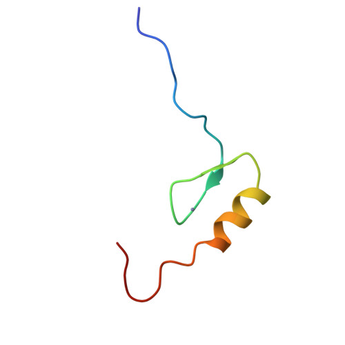 RCSB PDB - 2YU5: Solution structure of the zf-C2H2 domain (669