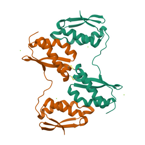 RCSB PDB - 2Z51: Crystal structure of Arabidopsis CnfU involved in