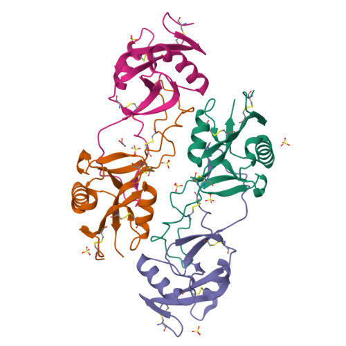 RCSB PDB - 3BX4: Crystal structure of the snake venom toxin aggretin