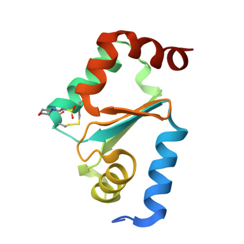 RCSB PDB - 3C1R: Crystal structure of oxidized GRX1