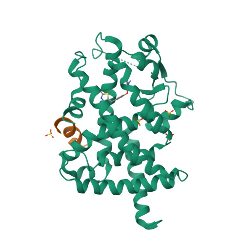 Rcsb Pdb 3cs8 Structural And Biochemical Basis For The Binding Selectivity Of Pparg To Pgc 1a