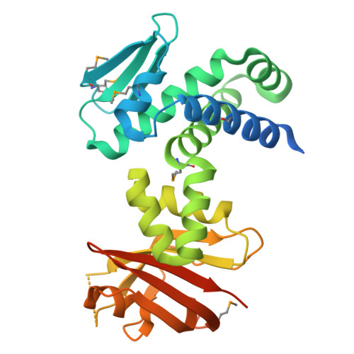 RCSB PDB - 3DTE: Crystal structure of the IRRE protein, a central ...