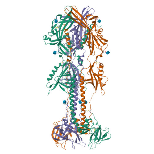 RCSB PDB - 3FVC: Crystal structure of a trimeric variant of the Epstein ...