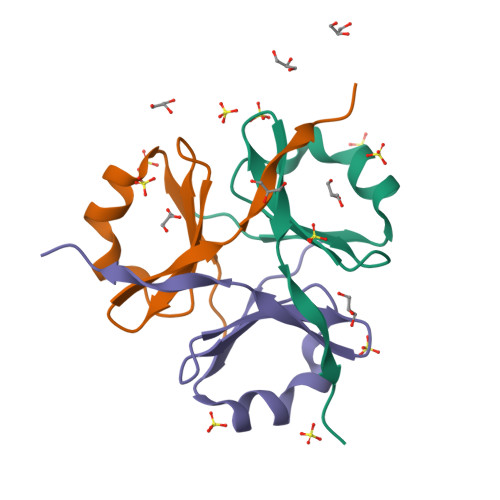 RCSB PDB - 3HSH: Crystal Structure Of Human Collagen XVIII ...