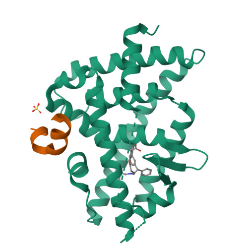 RCSB PDB - 3IPQ: X-ray structure of GW3965 synthetic agonist