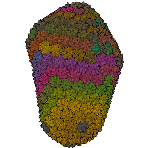 RCSB PDB - 3J3Q: Atomic-level structure of the entire HIV-1 capsid