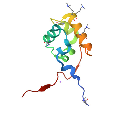 Rcsb Pdb 3k4g Crystal Structure Of E Coli Rna Polymerase Alpha Subunit C Terminal Domain