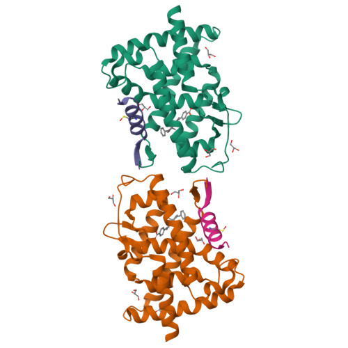 Rcsb Pdb 3kmz Crystal Structure Of Raralpha Ligand Binding Domain In Complex With The Inverse 1976