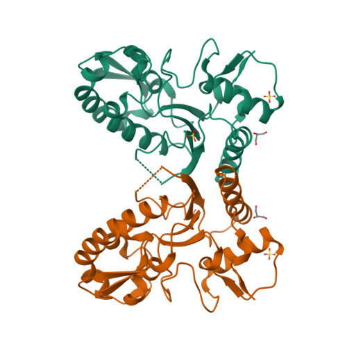 RCSB PDB - 3NT7: Crystal Structure of Vaccinia Virus Uracil DNA ...