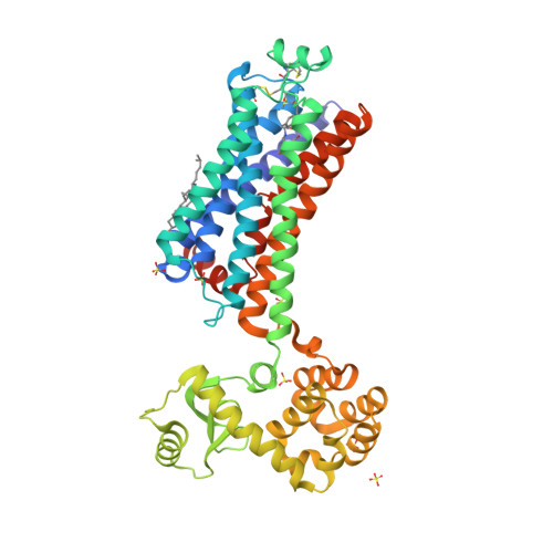 RCSB PDB - 3PDS: Irreversible Agonist-Beta2 Adrenoceptor Complex