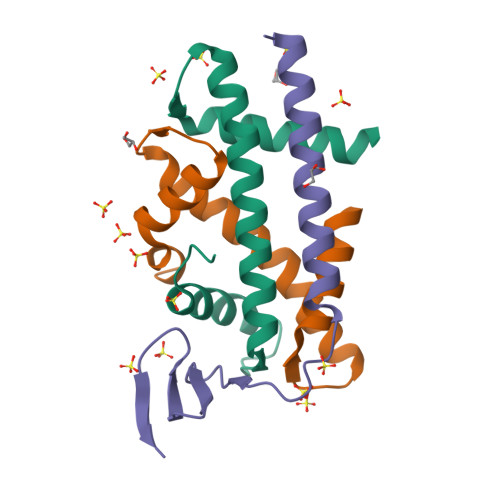 RCSB PDB - 4H6R: Structure of reduced Deinococcus radiodurans