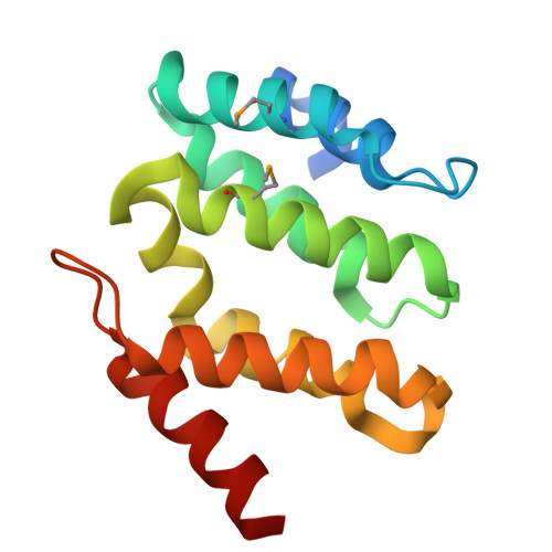 Rcsb Pdb - 3rru: X-ray Crystal Structure Of The Vhs Domain Of Human 