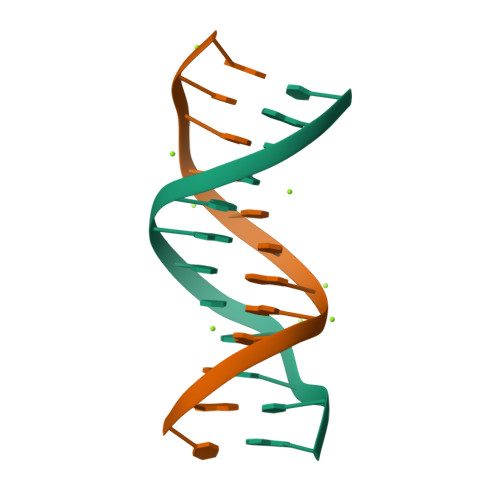 RCSB PDB - 3U2N: Crystal structure of DNA(CGCGAATTCGCG)2 at 1.25 angstroms