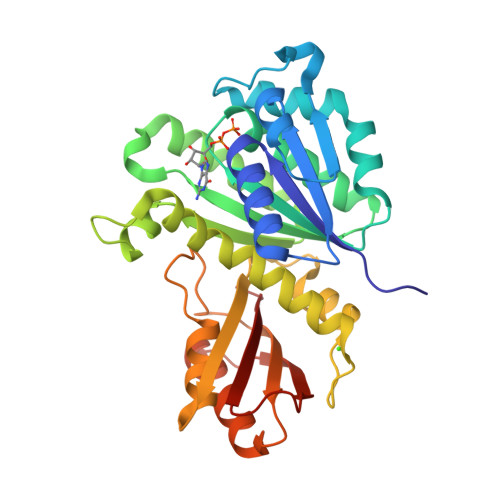 Rcsb Pdb - 3voa: Staphylococcus Aureus Ftsz 12-316 Gdp-form