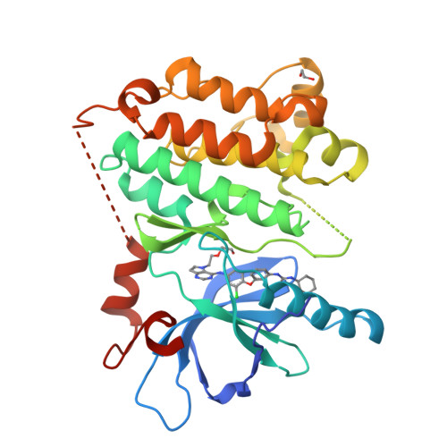 RCSB PDB - 3W2R: EGFR Kinase domain T790M/L858R mutant with compound 4