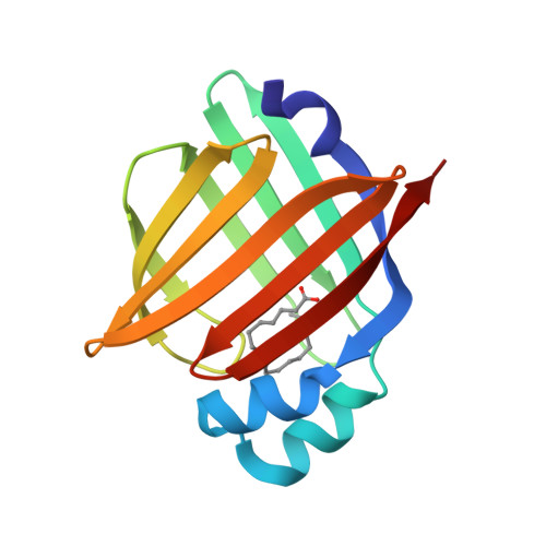 RCSB PDB - 3WXQ: Serial femtosecond X-ray structure of human fatty  acid-binding protein type-3 (FABP3) in complex with stearic acid (C18:0)  determined using X-ray free-electron laser at SACLA