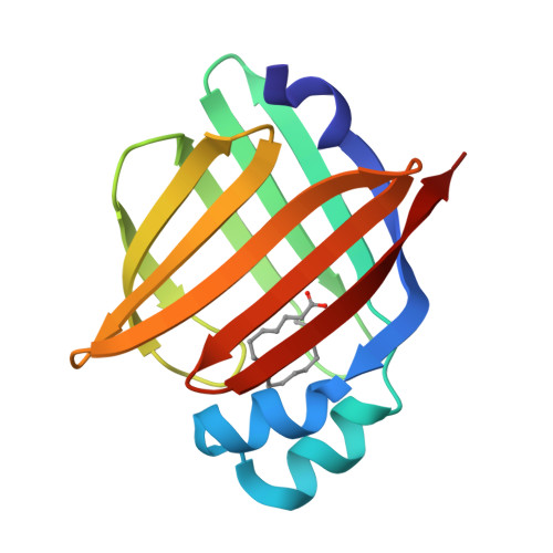 RCSB PDB - 3WXQ: Serial femtosecond X-ray structure of human fatty  acid-binding protein type-3 (FABP3) in complex with stearic acid (C18:0)  determined using X-ray free-electron laser at SACLA