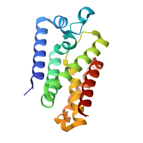 RCSB PDB - 3ZMI: Structure of E.coli rhomboid protease GlpG in complex ...