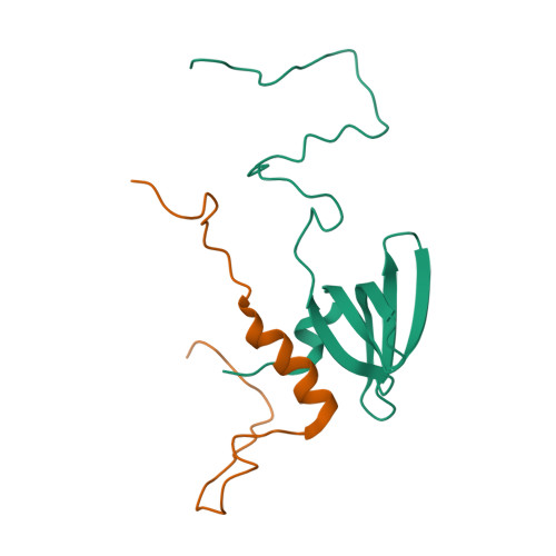 Decapping Complex RCSB PDB - 4A54: Structural basis of the Dcp1:Dcp2 mRNA decapping ...