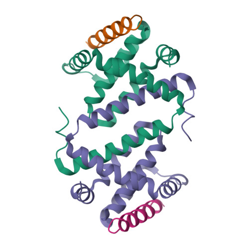 RCSB PDB - 4D2L: Vaccinia Virus F1L Bound To Bak BH3