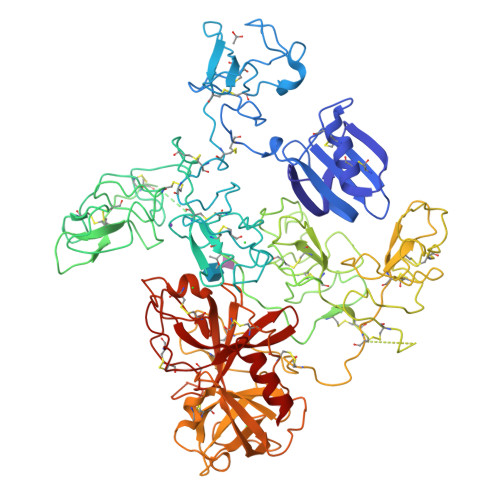 RCSB PDB - 4DUR: The X-ray Crystal Structure of Full-Length type II ...