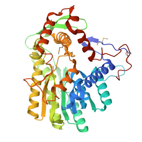 RCSB PDB - 4GGP: Crystal Structure Of Selenomethionine Containing Trans ...