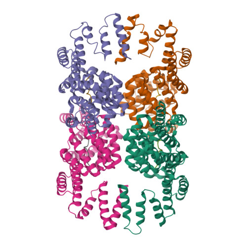 RCSB PDB - 4GPK: Crystal structure of NprR in complex with its cognate ...
