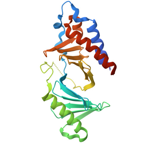 RCSB PDB - 4HCO: Human Plk1-PBD in complex with Thymoquinone at the ...