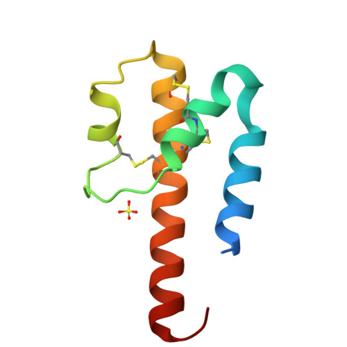 RCSB PDB - 4HWJ: Crystal Structure of the Human C3a desArg anaphylatoxin