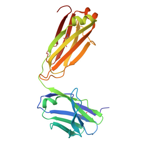 RCSB PDB - 4I3R: Crystal structure of the outer domain of HIV-1 gp120 in  complex with VRC-PG04 space group P3221